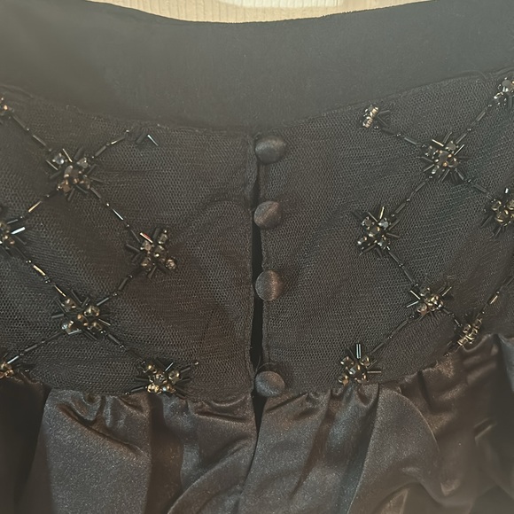 NWT Black Beaded Top Size Large by Anthropologie - Picture 8 of 13